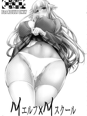 [シュート・ザ・ムーン (フエタキシ)] ハイエルフｘハイスクール 1-5 (白 + 黒 + TWINTAIL) [中国翻訳] [無修正]_01-003