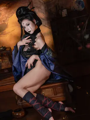 Yiko湿润兔 - 黑神话 阁中四妹_25