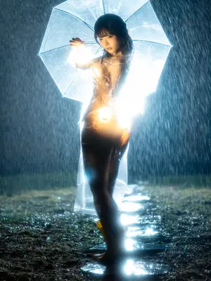 yuuhui玉汇 NO.56 雨夜独舞_018