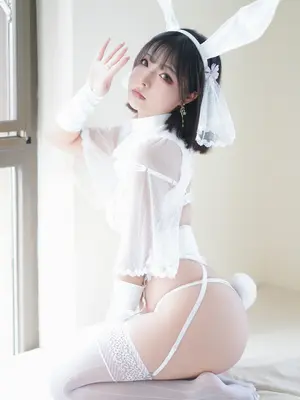 yuuhui玉汇 NO.50 雪兔_044