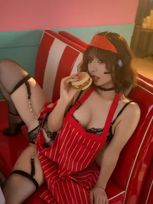 yuuhui玉汇 NO.35 麦当劳的女服务员_091