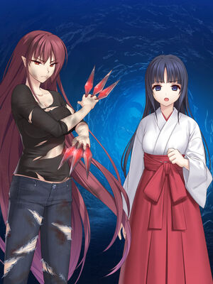 [どろっぷす! (大人のSEXY絵本)] 逢魔ガ刻 夜闇ニ祈ル少女 ～淫習に囚われ妖しを孕む巫女～_274