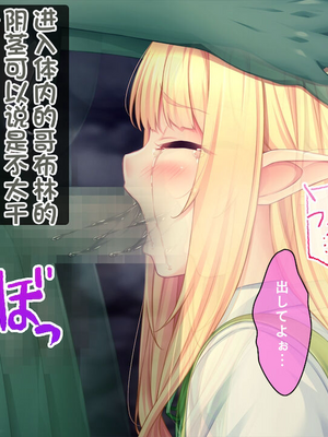 [配菜机翻汉化组][スタジオ山ロマン(cccpo)]ゴブリンの孕み袋～さらわれたエルフの少女の飼育記録～_020__018