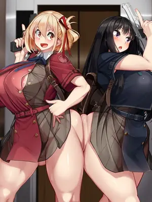 [かわはぎ亭] リコリス えっちで治安維持！？ ちさ×たき【中文翻译】_009