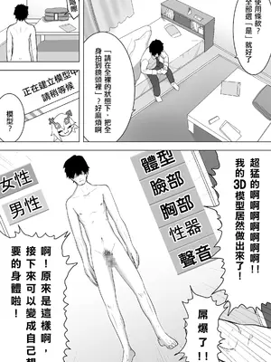 [えなりずし] 異性転生 好みのカラダにボディーチェンジ｜異性轉生 變身成理想的身體 [AI漢化]_03