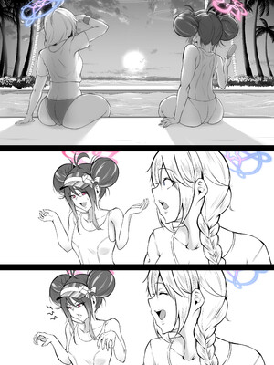 [わりゅう] 水着カンナ (ブルーアーカイブ)   [無修正]_34