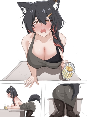 [KnightFault（ダスク)] 搬家后住在隔壁的人妻（？）德克萨斯 (明日方舟) [无修正]_13