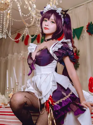 MingMiho - Mona Maid Genshin Impact_11