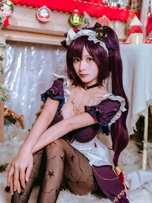 MingMiho - Mona Maid Genshin Impact_06