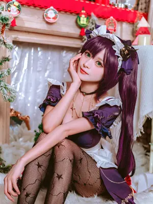 MingMiho - Mona Maid Genshin Impact_04