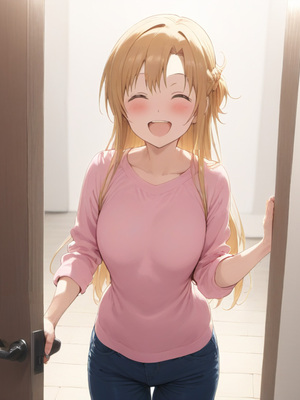 [にゆさーら] 催●支配された桐ヶ谷家 (ソードアート・オンライン) (AI generated)  [逃亡者×真不可视汉化组]_108：108_107