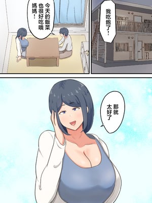 [白雲ゼン] 六畳一間のアパートでお母さんとイチャラブセックス生活 [中国翻訳]__003