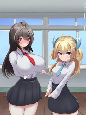 [ほわいとばれっと] 俺の事が大好きな先輩後輩ちゃんがひたすら育乳して超爆乳になる話!! [中国翻訳]_100