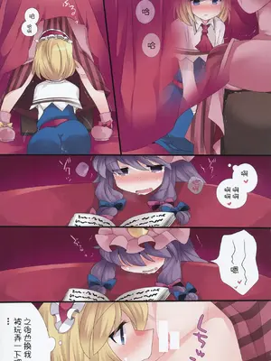 (紅楼夢9) [サンセットビーチ (ハマー)] 百合色幻想 (東方Project) [明稿昨拖漢化組]_17