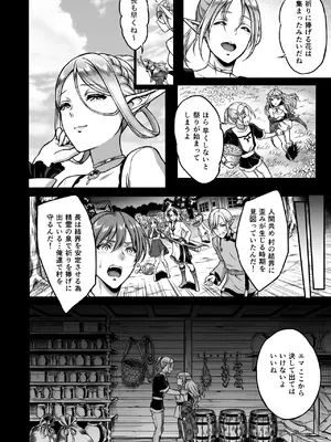 [H.B.A (うさぎなごむ)] 黄昏の娼エルフ総集編-エマ前編_008