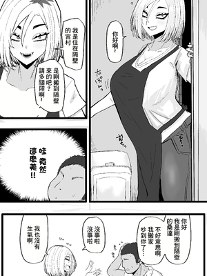 [カブト3号 (アデシ)] 隣の底なし性欲の人妻さん｜隔壁的欲望無底洞的人妻小姐 [中国翻訳]_03