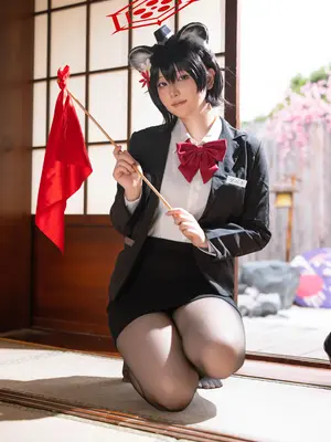 [屿鱼] 春日椿导游（蔚蓝档案）_15