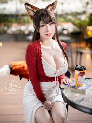 [HaneAme雨波] 原創 寵物女友 秋日狐狸女友咖啡_16