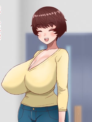 (同人CG集) [よもぎもぎ] ドスケベママのエッチな英才教育_002