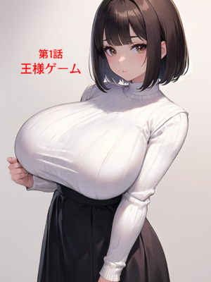 (同人CG集) [むにまに] 強制セクハラ王様ゲームで爆乳地味女子がメス堕ちするまで。_002__001