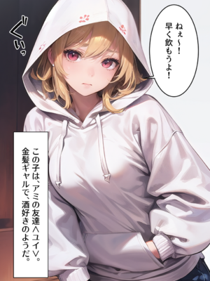 (同人CG集) [むにまに] 強制セクハラ王様ゲームで爆乳地味女子がメス堕ちするまで。_007__006