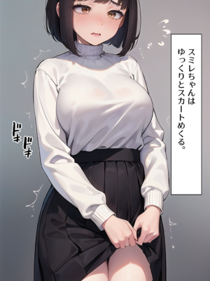 (同人CG集) [むにまに] 強制セクハラ王様ゲームで爆乳地味女子がメス堕ちするまで。_027__026