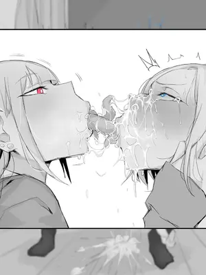 [ROふぁいぶ] ふたなりJKたちが咥内触手でメチャクチャになる話_159