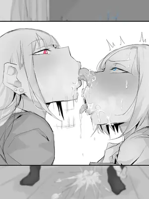 [ROふぁいぶ] ふたなりJKたちが咥内触手でメチャクチャになる話_155