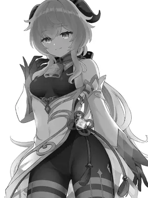 [わさびもち (ももさわ)] 甘雨ちゃんが仕事と処理をお手伝いする本。 (原神) [中国翻訳] [無修正] [DL版]_22