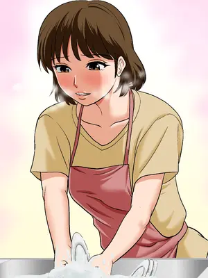 [ふわとろおぱんちゅケーキ] というわけで、ほぼ全裸の母さんにお願いしてみた。2_55