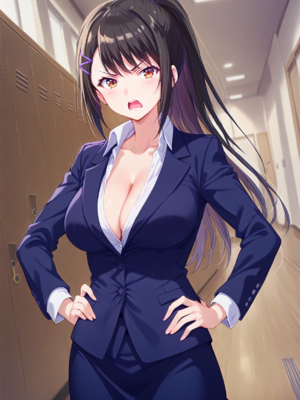 [ぶるーと] 実力至上主義の学園の一軍女子が催眠おじさんに全員寝取られ孕まされる話 (ようこそ実力至上主義の教室へ) [AI Generated]_bb006r