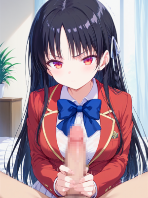 [ぶるーと] 実力至上主義の学園の一軍女子が催眠おじさんに全員寝取られ孕まされる話 (ようこそ実力至上主義の教室へ) [AI Generated]_bb029r