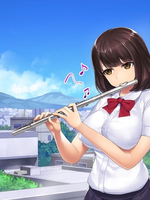 (同人CG集) [おめがはうす] 清楚系ビッチと陰キャ童貞～ずっと好きだったカレシ持ちの彼女から誘惑されて～_197_B001