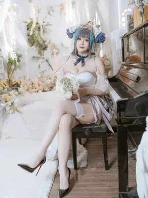兔胖胖 - 柴郡 礼服_35