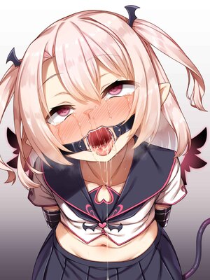 [リリックボックス (れーさー)] エッチが嫌いな落ちこぼれサキュバスを立派なザーメン中毒肉便器に教育してあげよう♥ [超勇漢化組]_196