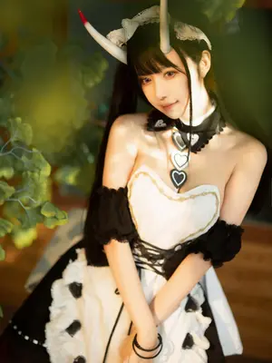 Shika小鹿鹿 - 能代女仆_03
