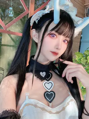 Shika小鹿鹿 - 能代女仆_44