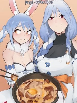 [Arbuz Budesh] Peko-Oyakodon | Peko母女丼 (Hololive) [中文翻译]_01
