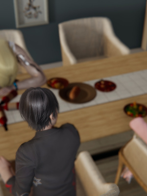 [3D]胆小柔弱的妈妈韩菲柔_083