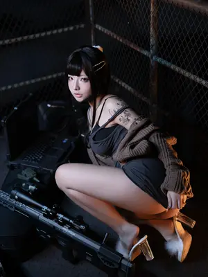 yuuhui玉汇 - NIKKE 杀手妻子_028