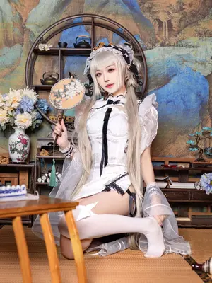 源纱希喵喵喵 - 碧蓝航线 可畏 旗袍