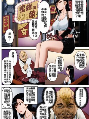 [ハイスラスト (いのまる)] ティファさんの風俗講習+風俗勤務 (ファイナルファンタジー VII)[中国翻訳]_003