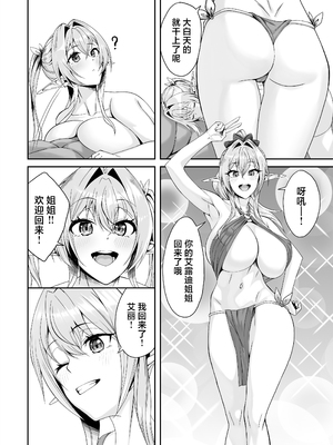 [デカイ武器はロマン (鉄塊ブレイド)] エルフネトラレ～この疼きを鎮めて～ (オリジナル) [中国翻訳]_33