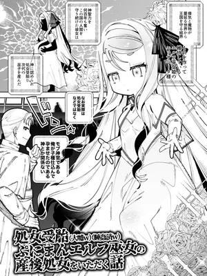 [ビンビン本舗 (ガッツ師範)] 処女受胎ぷにまんエルフ巫女の産後処女をいただく話 [DL版]_02