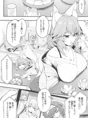 (C105) [やみつき本舗 (ワイズスピーク)] タマモさん体型維持ワークアウト (Fate／Grand Order)_02