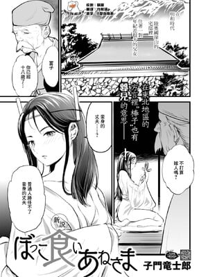 [子門竜士郎] 新説 ぼっこ食いあねさま (コミックご乱心 Vol.3) [摆烂吃瓜汉化] [DL版]