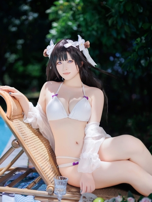 屿鱼 碧蓝航线樫野（㭴）泳装_09