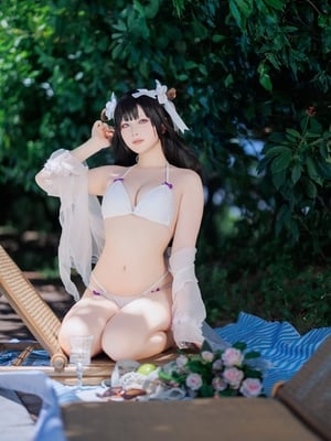 屿鱼 碧蓝航线樫野（㭴）泳装_08