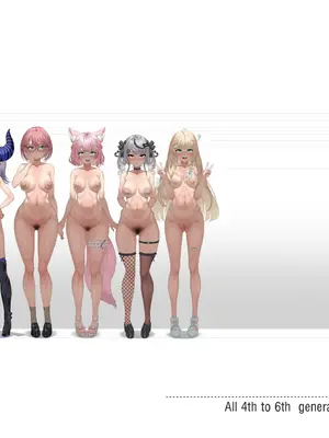 [深夜工房 (みっどないと)] ホ□ライブ からだのくらべる図鑑2 ーちちくらべ しりならべー (ホロライブ)_25