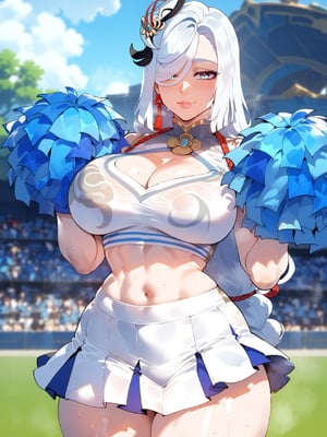 [MiyuAi] Shenhe's Cheer Tryouts - Genshin Impact (Patreon) (AI Generated)_0001